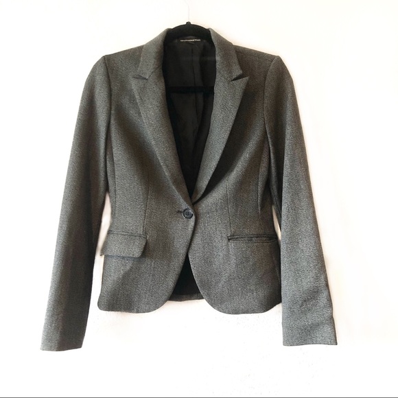 Express Jackets & Blazers - Express Dark Gray Blazer